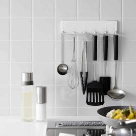 Yamazaki - Tower. Επιτοίχια Κρεμάστρα Για Εργαλεία Κουζίνας 6 Θέσεων WH