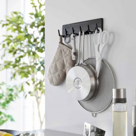 Yamazaki - Tower. Επιτοίχια Κρεμάστρα Για Εργαλεία Κουζίνας 6 Θέσεων BK