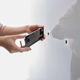 Yamazaki - Tower. Επιτοίχια Κρεμάστρα Για Εργαλεία Κουζίνας 6 Θέσεων BK