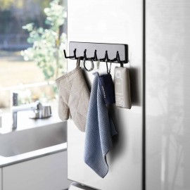 Yamazaki - Tower. Επιτοίχια Κρεμάστρα Για Εργαλεία Κουζίνας 6 Θέσεων BK