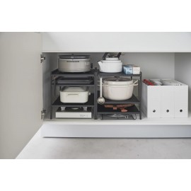 Yamazaki - Ράφι Οργάνωσης Κάτω Από Το Νεροχύτη 3 Επιπέδων BK Yamazaki - Ράφι Οργάνωσης Κάτω Από Το Νεροχύτη 3 Επιπέδων BK