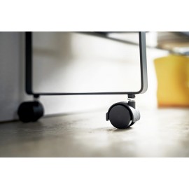 Yamazaki - Τροχήλατο Καλάθι Αποθήκευσης Με 2 Ράφια Tower BK