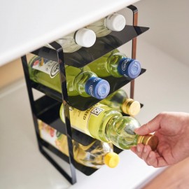 Yamazaki - Tower. Ράφι Οργάνωσης Μπουκαλιών 4 Επιπέδων BK