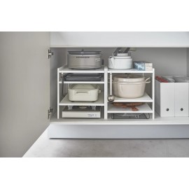 Yamazaki - Ράφι Οργάνωσης Κάτω Από Το Νεροχύτη 3 Επιπέδων WH Yamazaki - Ράφι Οργάνωσης Κάτω Από Το Νεροχύτη 3 Επιπέδων WH