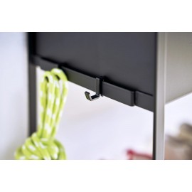 Yamazaki - Τροχήλατο Καλάθι Αποθήκευσης Με 2 Ράφια Tower BK