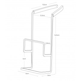 Yamazaki - Κρεμαστή Βάση Στήριξης Για 2 Σφουγγαράκια WH