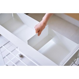 Yamazaki - Τροχήλατο Καλάθι Αποθήκευσης Με 2 Ράφια Tower WH