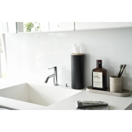 Yamazaki - Κυλινδρική Θήκη Για Χαρτομάντηλα L BK Yamazaki - Κυλινδρική Θήκη Για Χαρτομάντηλα L BK