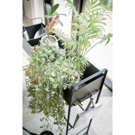 Yamazaki - Τροχήλατο Καλάθι Αποθήκευσης Με 2 Ράφια Tower BK