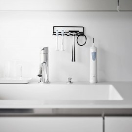 Yamazaki - Επιτοίχια Βάση Για Οδοντόβουρτσες BK