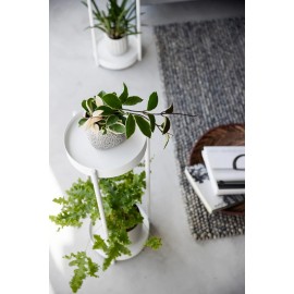 Yamazaki - Στρογγυλή Βάση Για Φυτά 2 Επιπέδων WH