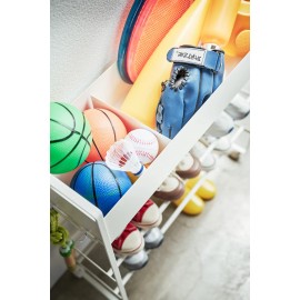 Yamazaki - Τροχήλατο Καλάθι Αποθήκευσης Με 2 Ράφια Tower WH