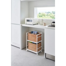 Yamazaki - Τροχήλατο Σταντ Αποθήκευσης 2 Επιπέδων WH Yamazaki - Τροχήλατο Σταντ Αποθήκευσης 2 Επιπέδων WH