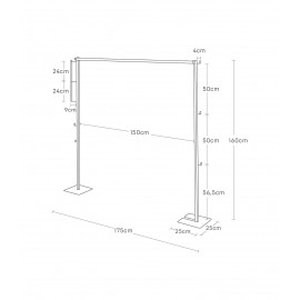 Yamazaki - Αναδιπλούμενη Απλώστρα/Κρεμάστρα WH