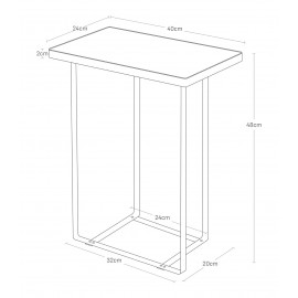 Yamazaki - Βοηθητικό Τραπεζάκι / Θήκη Περιοδικών BK