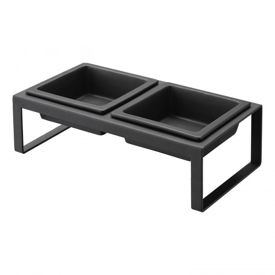 Yamazaki - Διπλό Μπολ Φαγητού Για Κατοικίδια BK