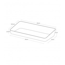 Yamazaki - Amenity Tray Tray L Wide BK