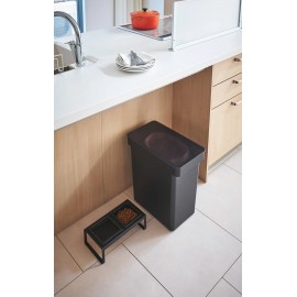 Yamazaki - Δοχείο Αποθήκευσης Φαγητού Για Κατοικίδια Με Δοσομετρητή 12kg BK