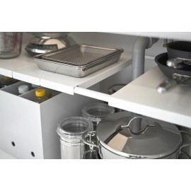 Yamazaki - Επεκτεινόμενο Ράφι Κουζίνας 2 Επιπέδων WH