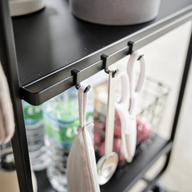 Yamazaki - Καρότσι Αποθήκευσης 3 Επιπέδων Με Χερούλι BK