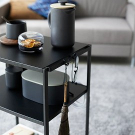 Yamazaki - Καρότσι Αποθήκευσης 3 Επιπέδων Με Χερούλι BK