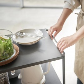 Yamazaki - Καρότσι Αποθήκευσης 3 Επιπέδων Με Χερούλι BK