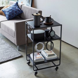 Yamazaki - Καρότσι Αποθήκευσης 3 Επιπέδων Με Χερούλι BK