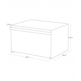 Yamazaki - Μεταλλική Ψωμιέρα Tower WH