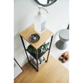 Yamazaki - Ράφι 2 Επιπέδων Με Ξύλινη Επιφάνεια BK