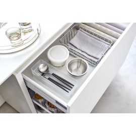 Yamazaki - Σετ 2 Δοχεία Οργάνωσης L WH