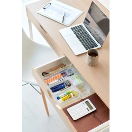 Yamazaki - Σετ 2 Δοχεία Οργάνωσης L Βαθύ WH