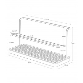 Yamazaki - Stand Στραγγίσματος Με Δίσκο WH