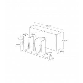 Yamazaki - Θήκη Για Εργαλεία Κουζίνας & Επιφάνειες Κοπής WH