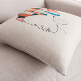 Gofis Home - Μαξιλαροθήκη Monifa 43x43cm 056