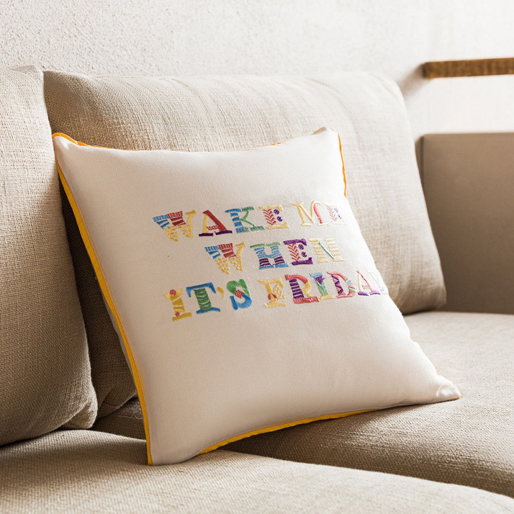 Gofis Home - Μαξιλαροθήκη Friday 43x43cm 616