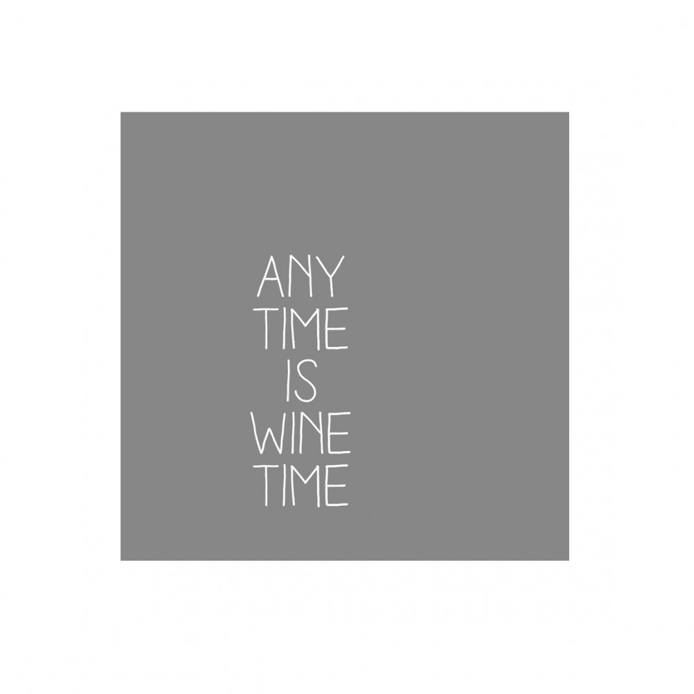 Raeder - Χαρτοπετσέτα Cocktail Any Time Is Wine Time 