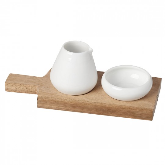 Raeder - Βάση Σερβιρίσματος Με Δοχεία Για Λάδι & Αλάτι