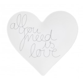 Raeder - Πορσελάνινο Μίνι Πιάτο Καρδιά