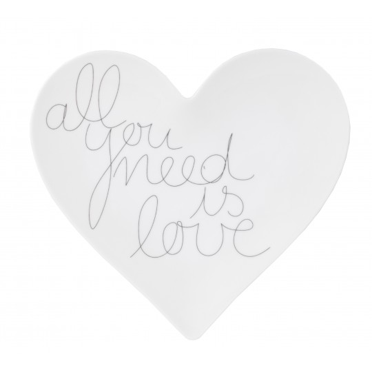 Raeder - Πορσελάνινο Μίνι Πιάτο Καρδιά 