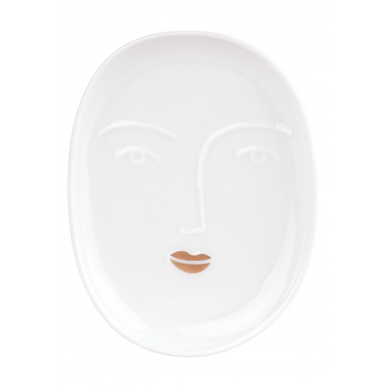 Raeder - Πορσελάνινο Διακοσμητικό Μίνι Μπολ Face