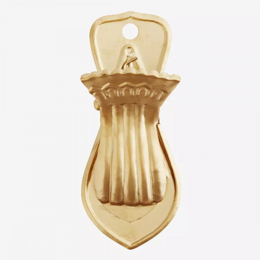 Madam Stoltz - Μεταλλικό Clip Για Σημειώσεις Shiny Gold