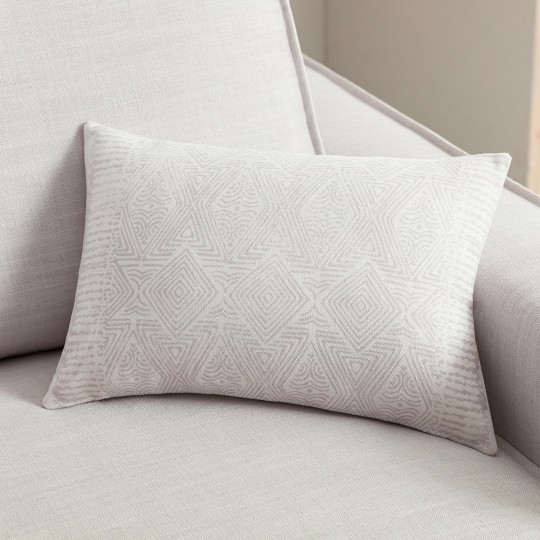 Gofis Home - Μαξιλαροθήκη Zelena 30x45cm Ασημί 397/34