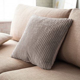 Gofis Home - Μαξιλαροθήκη Softy 43x43cm Σταχτί Γκρι 478/15