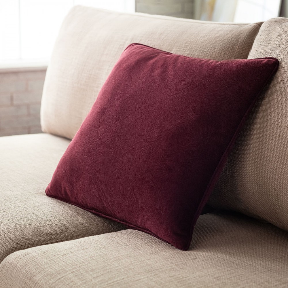 Gofis Home - Μαξιλαροθήκη Loriane 43x43cm Cherry 956/19 Gofis Home - Μαξιλαροθήκη Loriane 43x43cm Cherry 956/19