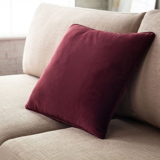 Gofis Home - Μαξιλαροθήκη Loriane 43x43cm Cherry 956/19 Gofis Home - Μαξιλαροθήκη Loriane 43x43cm Cherry 956/19