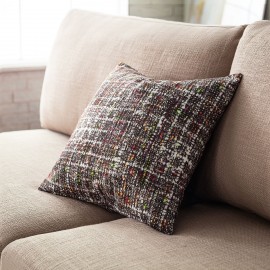 Gofis Home - Μαξιλαροθήκη Margot 43x43cm Γκρι 968B