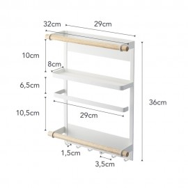 Yamazaki - Μαγνητική Αποθηκευτική Βάση Ψυγείου Tosca WH Yamazaki - Μαγνητική Αποθηκευτική Βάση Ψυγείου Tosca WH