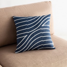 Gofis Home - Μαξιλαροθήκη  Amon 43x43cm Blue Jean 261/01