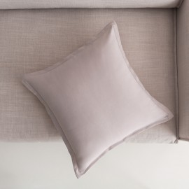 Gofis Home - Μαξιλαροθήκη Light Veil 43x43cm Water Grey/Vanilla 309/34