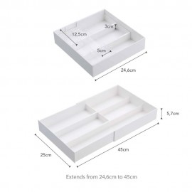 Yamazaki - Επεκτεινόμενη Θήκη Οργάνωσης Για Συρτάρια Γραφείου WH